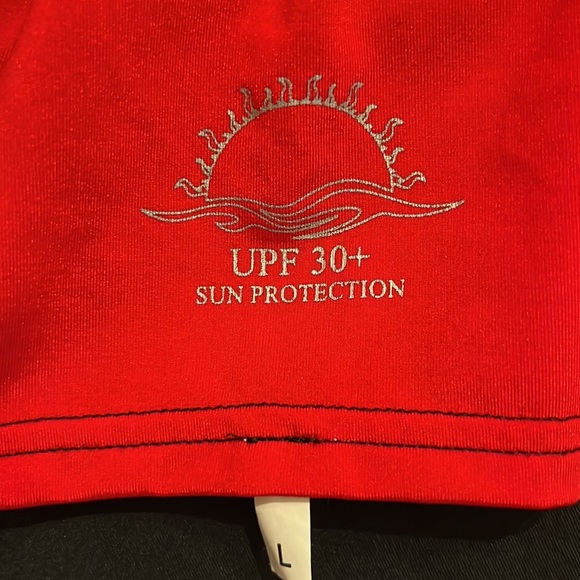 NWOT EXECUTE Athletic TShirt UPF 30+ pickleball jogging hiking biking patriotic - Picture 6 of 9